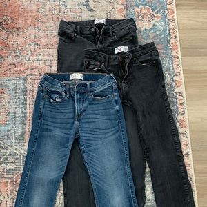 Abercrombie boys jeans.